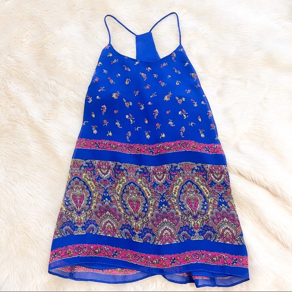 norah Tops - 4/$25 Norah | blue paisley print tank top size small
